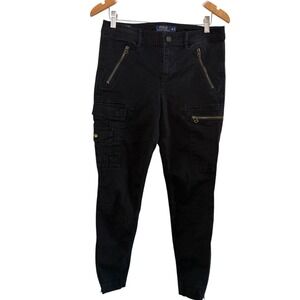 Polo Ralph Lauren MIL-J-4883A Military Cargo Pants Women's 10 Gorpcore Black